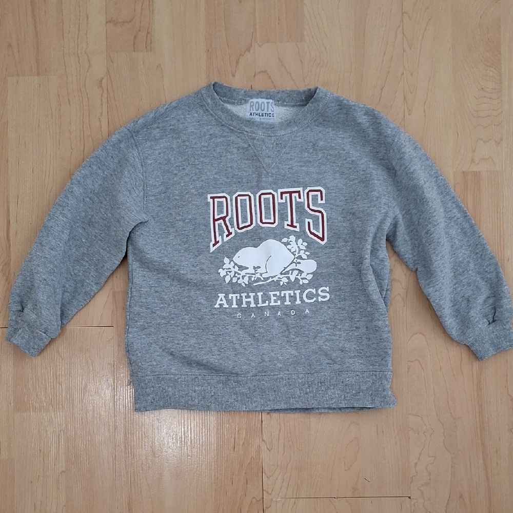 Roots Heather Gray Athletics Sweatshirt